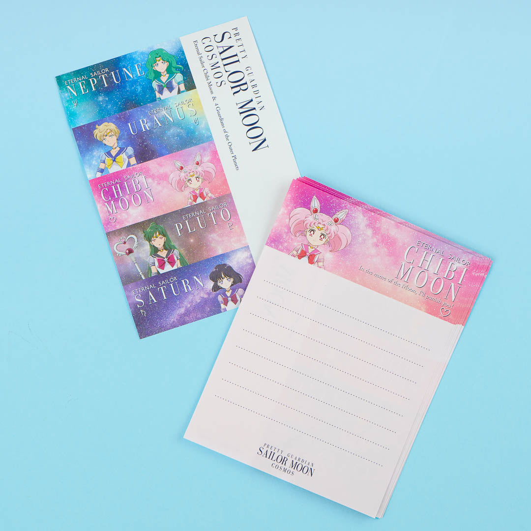 Sailor Moon Mini Letter Set - Outer Sailor Guardians