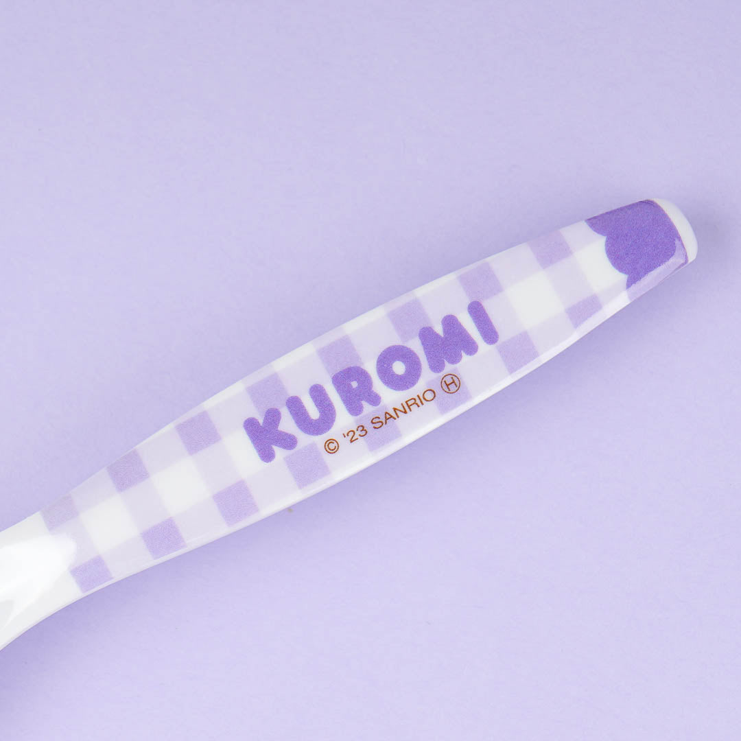 Kuromi Gingham Melamine Spoon
