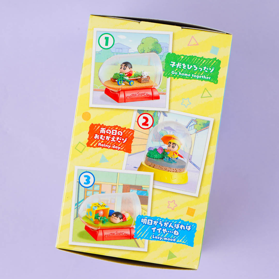 Re-Ment Crayon Shin-Chan Exciting Days Terrarium