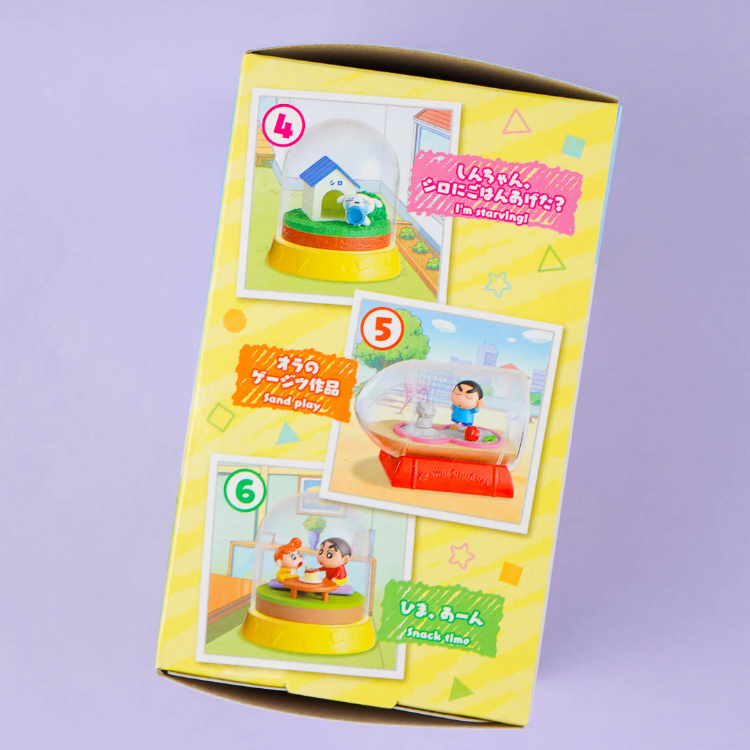 Re-Ment Crayon Shin-Chan Exciting Days Terrarium