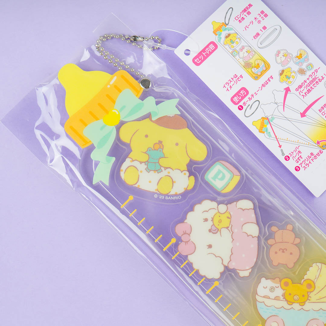 Pompompurin & Friends Baby Bottle Custom Charm With Stand