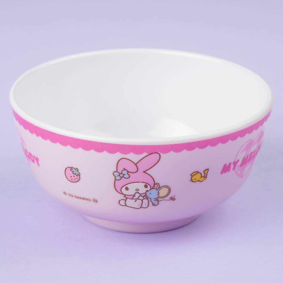 My Melody & Flat Melamine Bowl