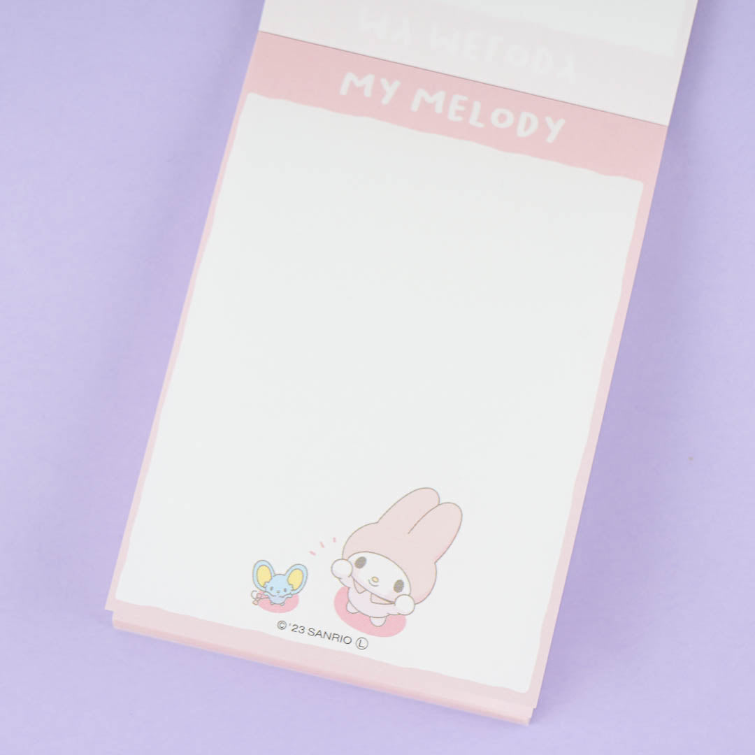 My Melody Ne Ne Dakko Mini Memo Pad
