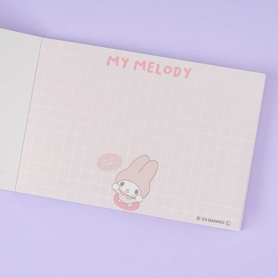 My Melody Ne Ne Dakko Mini Memo Pad