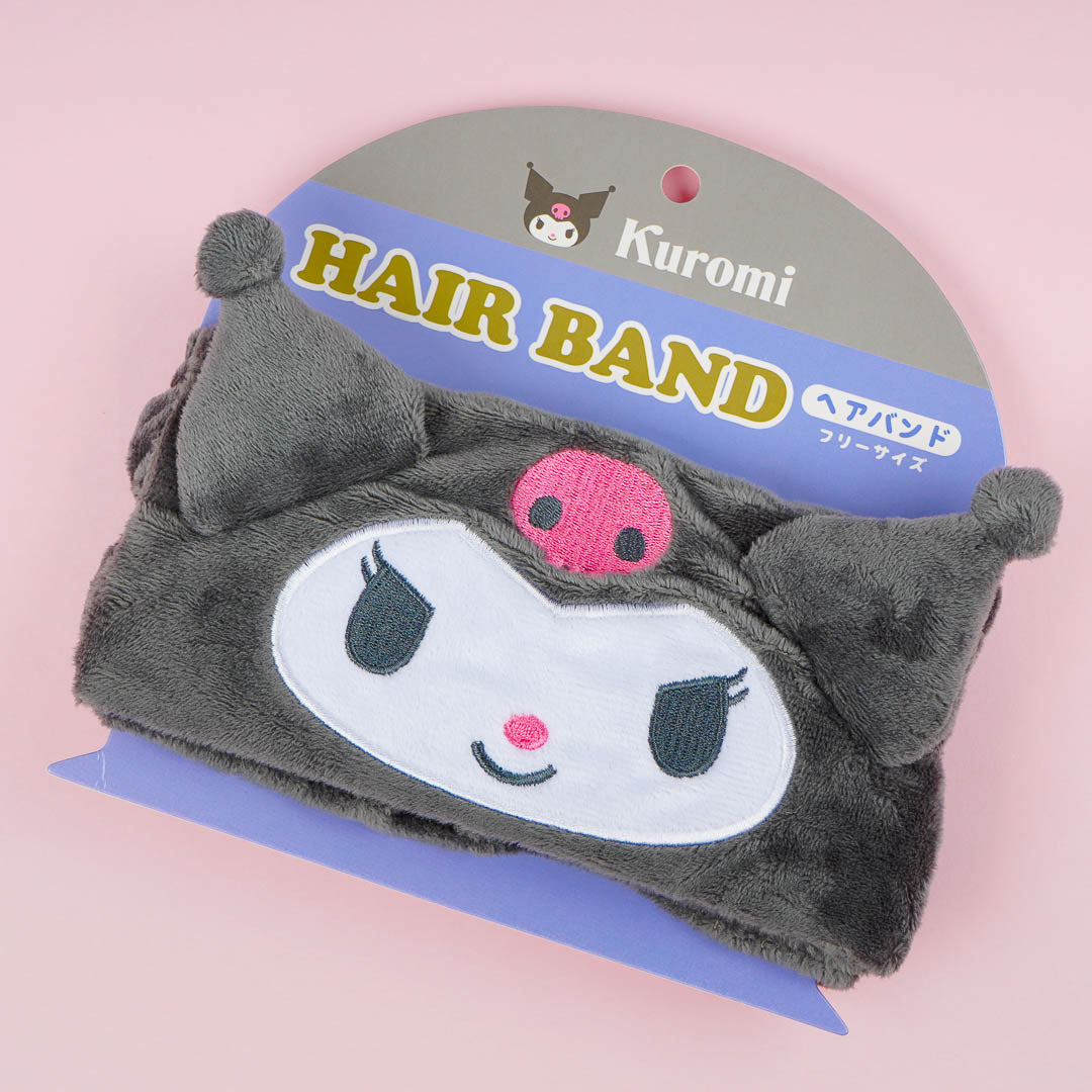 Kuromi 3D Ears Fluffy Hairband