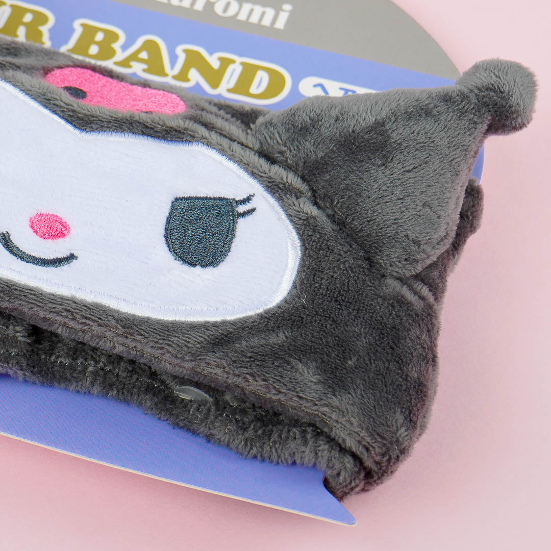Kuromi 3D Ears Fluffy Hairband