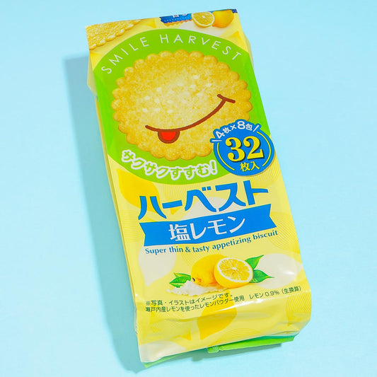 Tohato Smile Harvest Super Thin Biscuit Bag - Salty Lemon