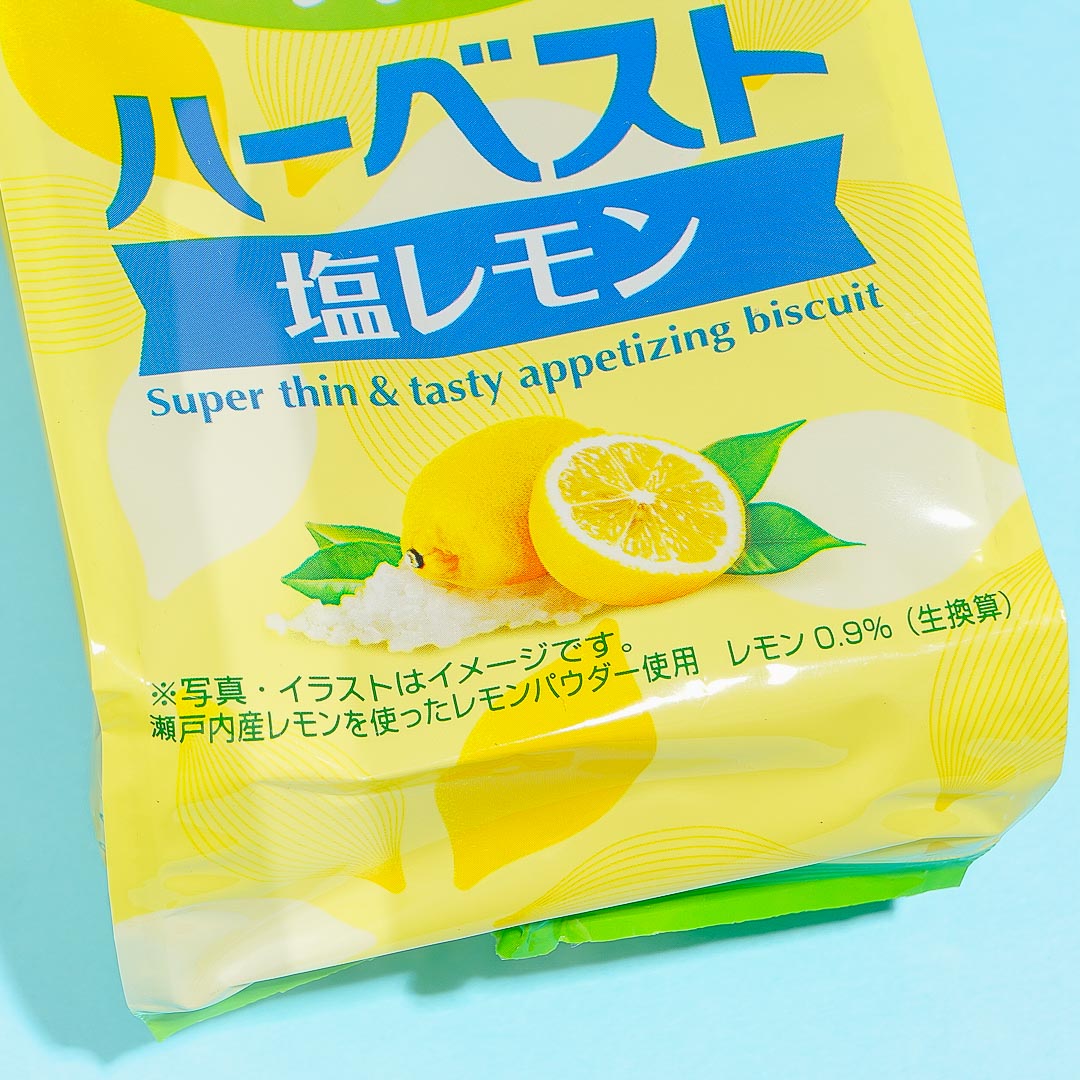 Tohato Smile Harvest Super Thin Biscuit Bag - Salty Lemon