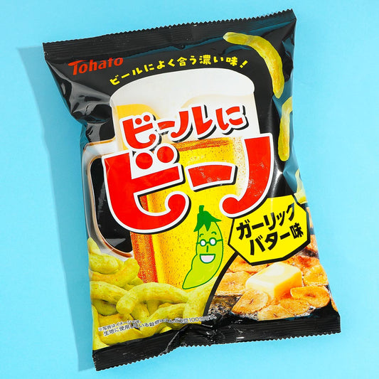 Tohato Beer & Beano Edamame Snacks - Garlic Butter