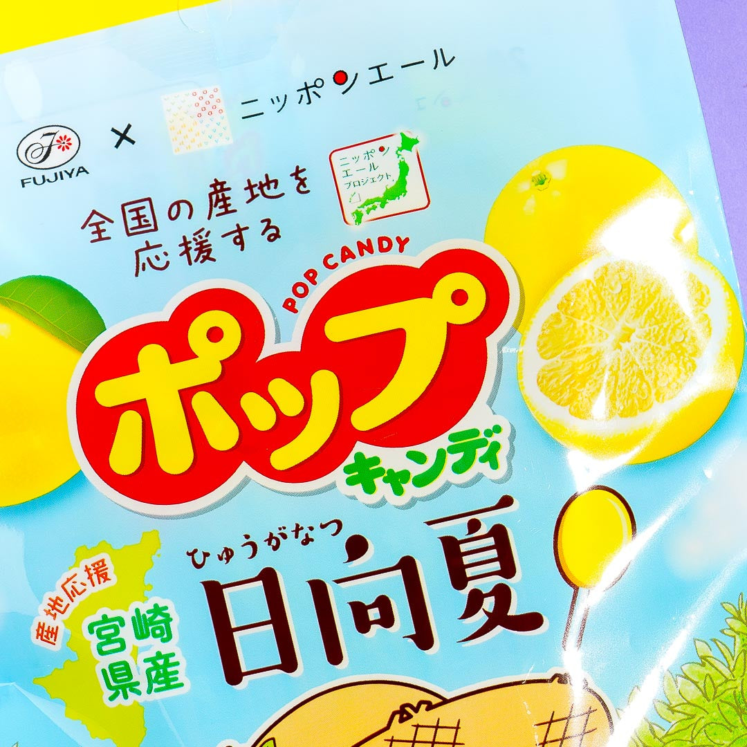 Fujiya Peko-Chan Hyuganatsu Citrus Pops