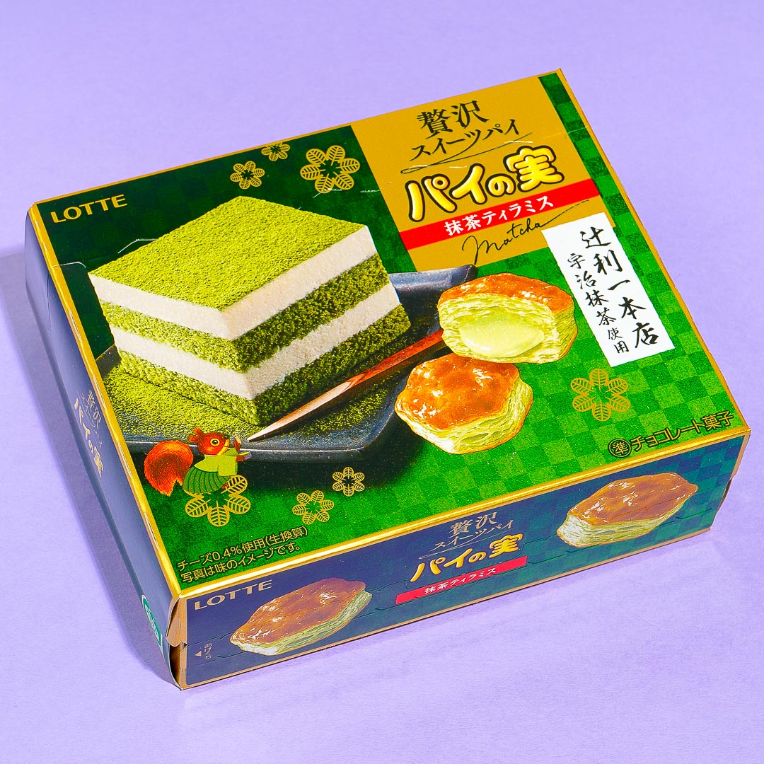 Lotte Pai No Mi Pastries - Matcha Tiramisu