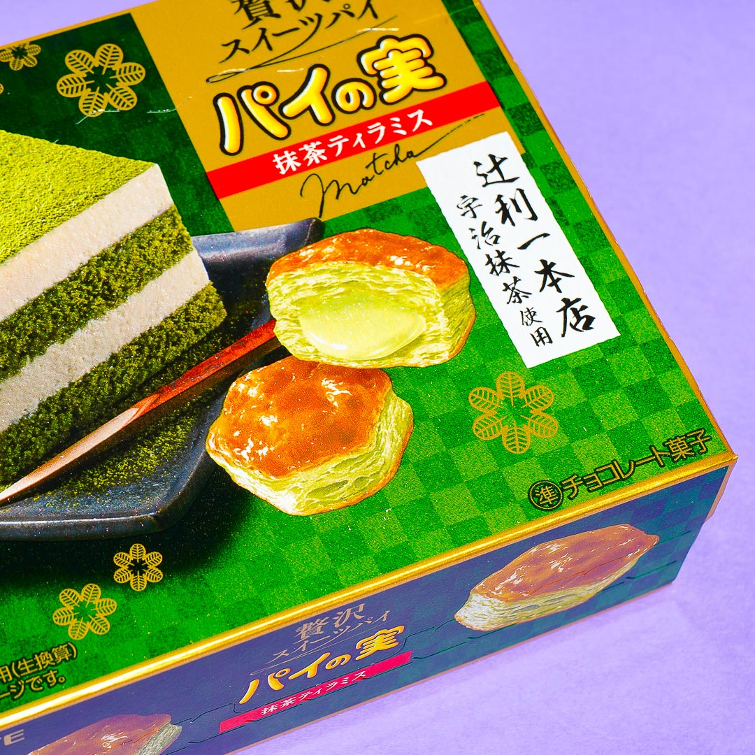 Lotte Pai No Mi Pastries - Matcha Tiramisu