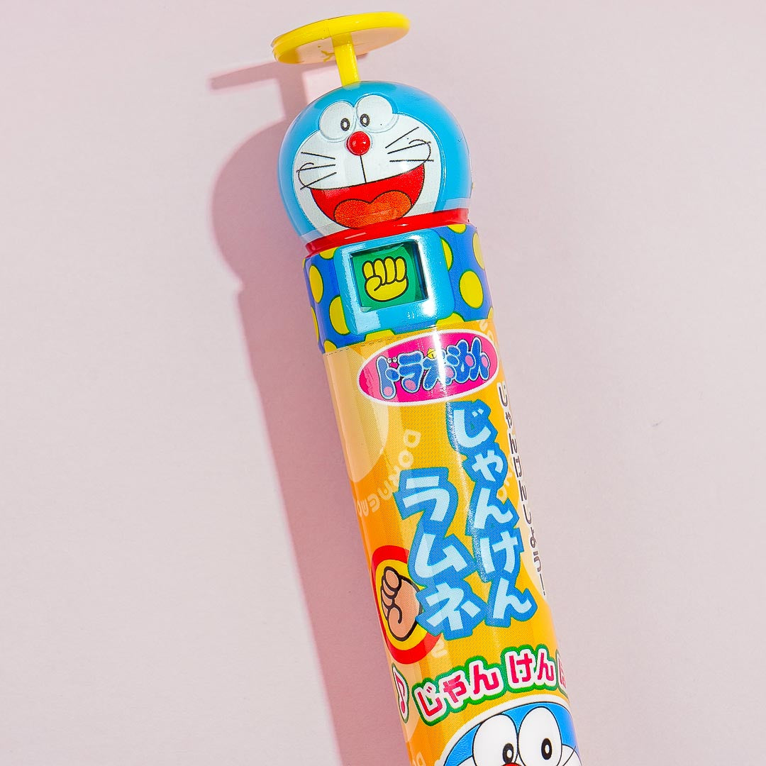 Doraemon Rock-Paper-Scissors Ramune Candy Tube