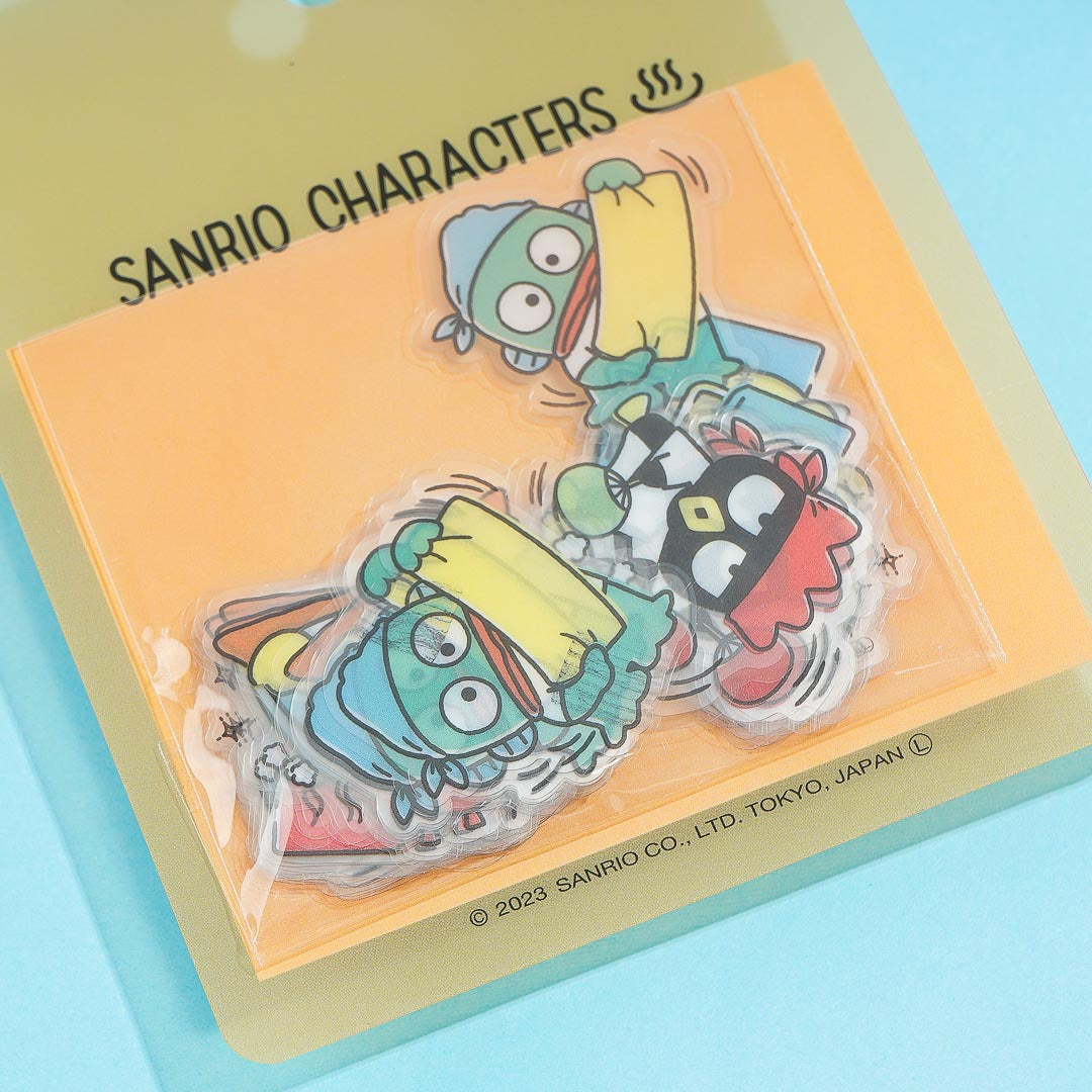 Sanrio Characters Sauna Boys Sticker Flakes