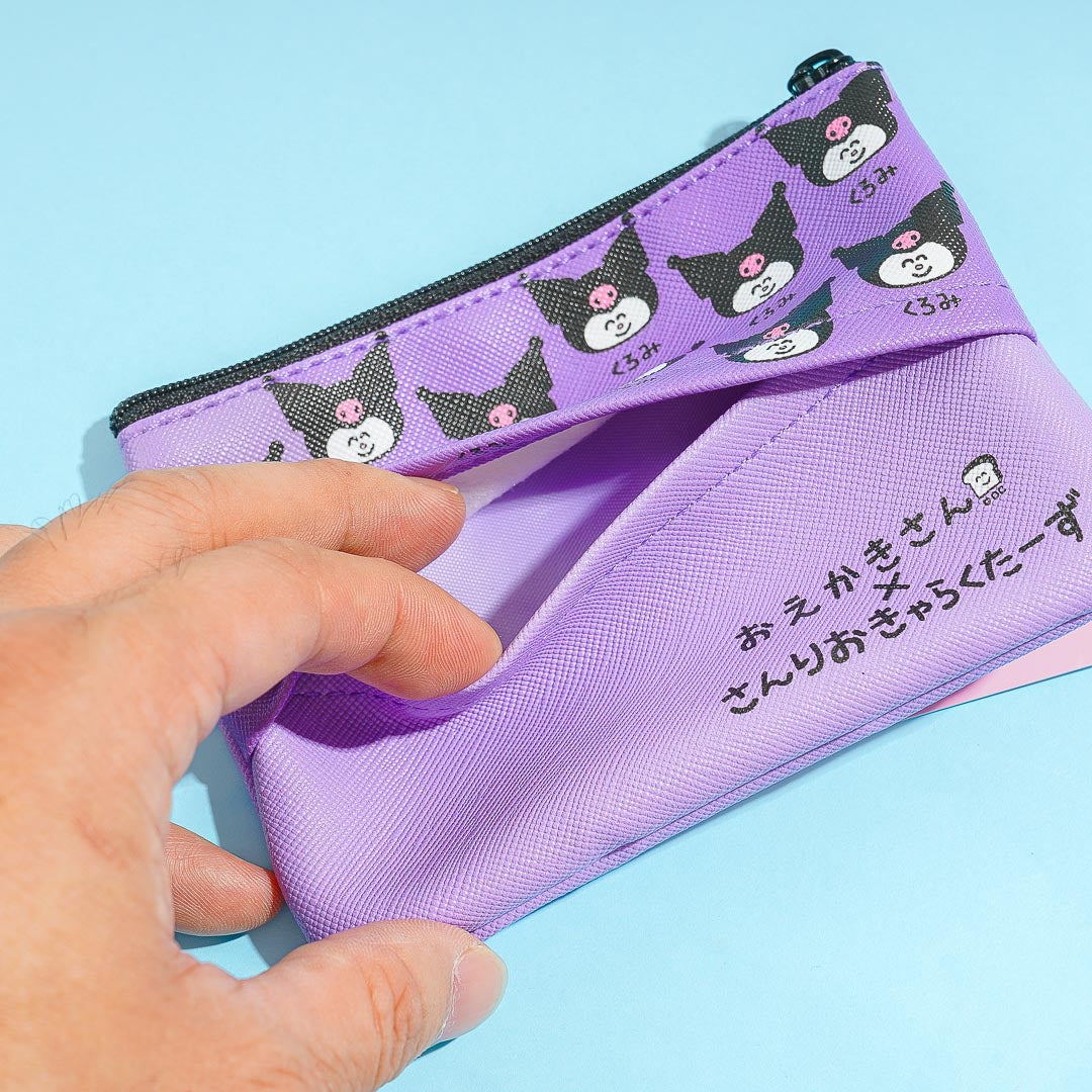 Kuromi x Oekaki-San Pocket Tissue Pouch