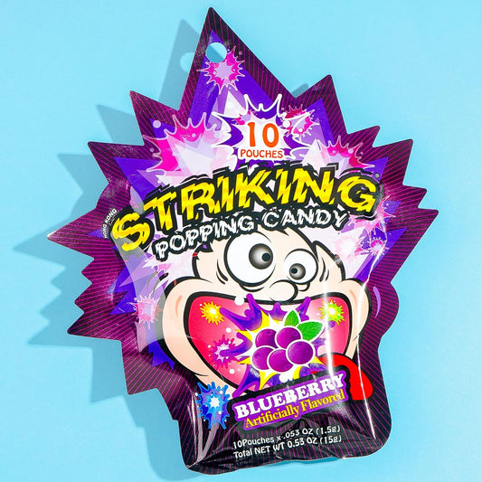 Striking Popping Candy - Blueberry
