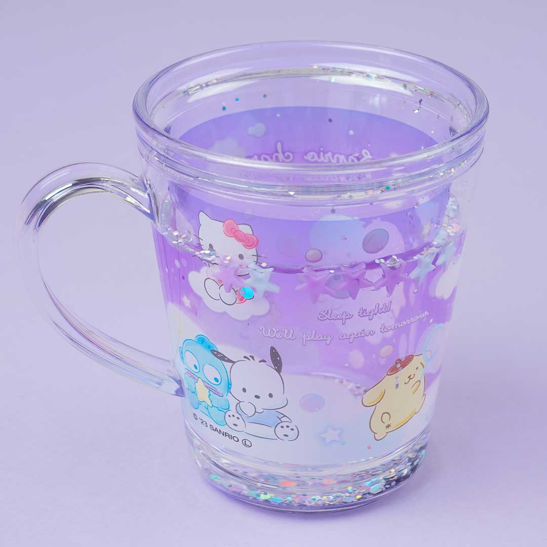 Sanrio Characters Starry Sparkling Water Cup