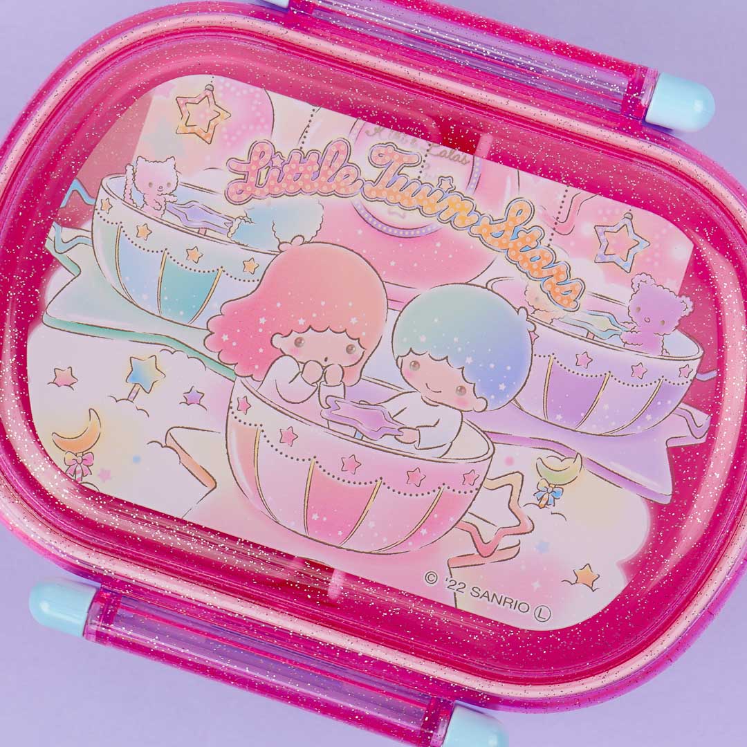 Little Twin Stars Cup & Saucer Ride Bento Box