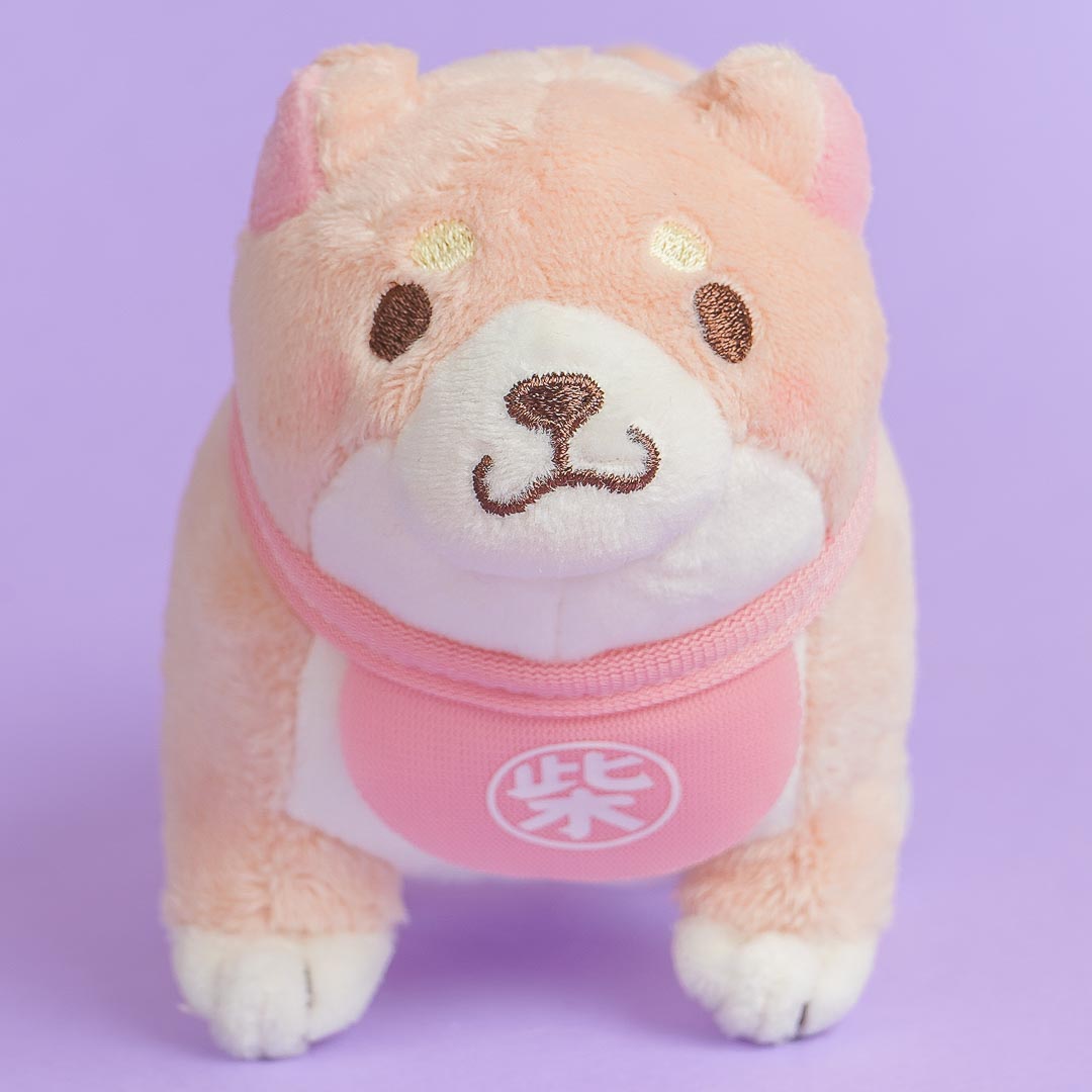 Chuken Mochi Shiba Plushie Charm - Sakura