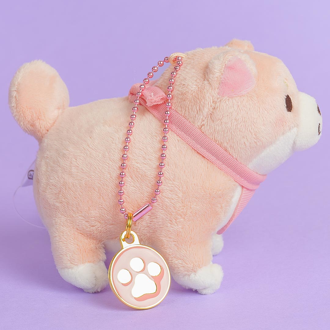 Chuken Mochi Shiba Plushie Charm - Sakura