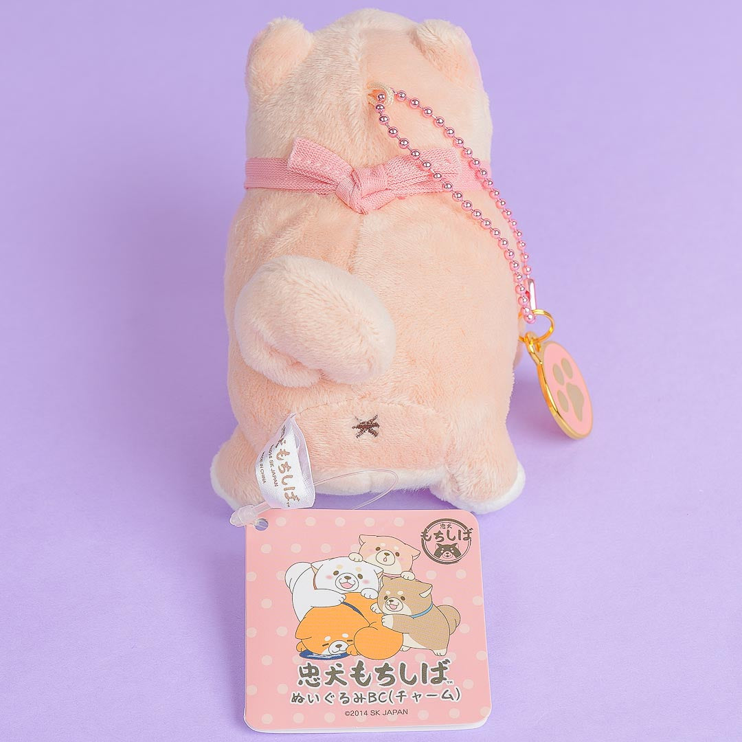 Chuken Mochi Shiba Plushie Charm - Sakura