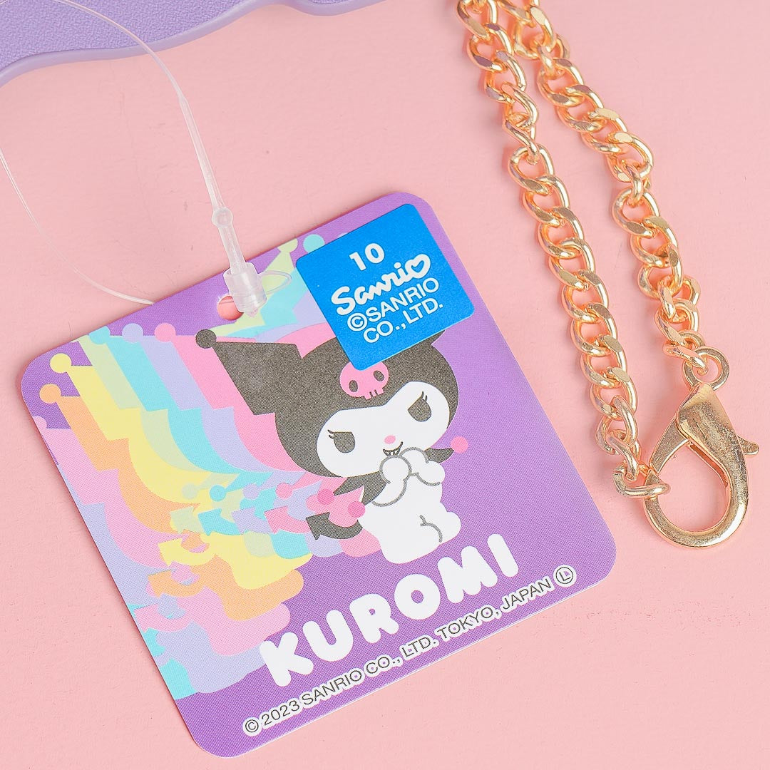 Kuromi Standing Pouch Charm