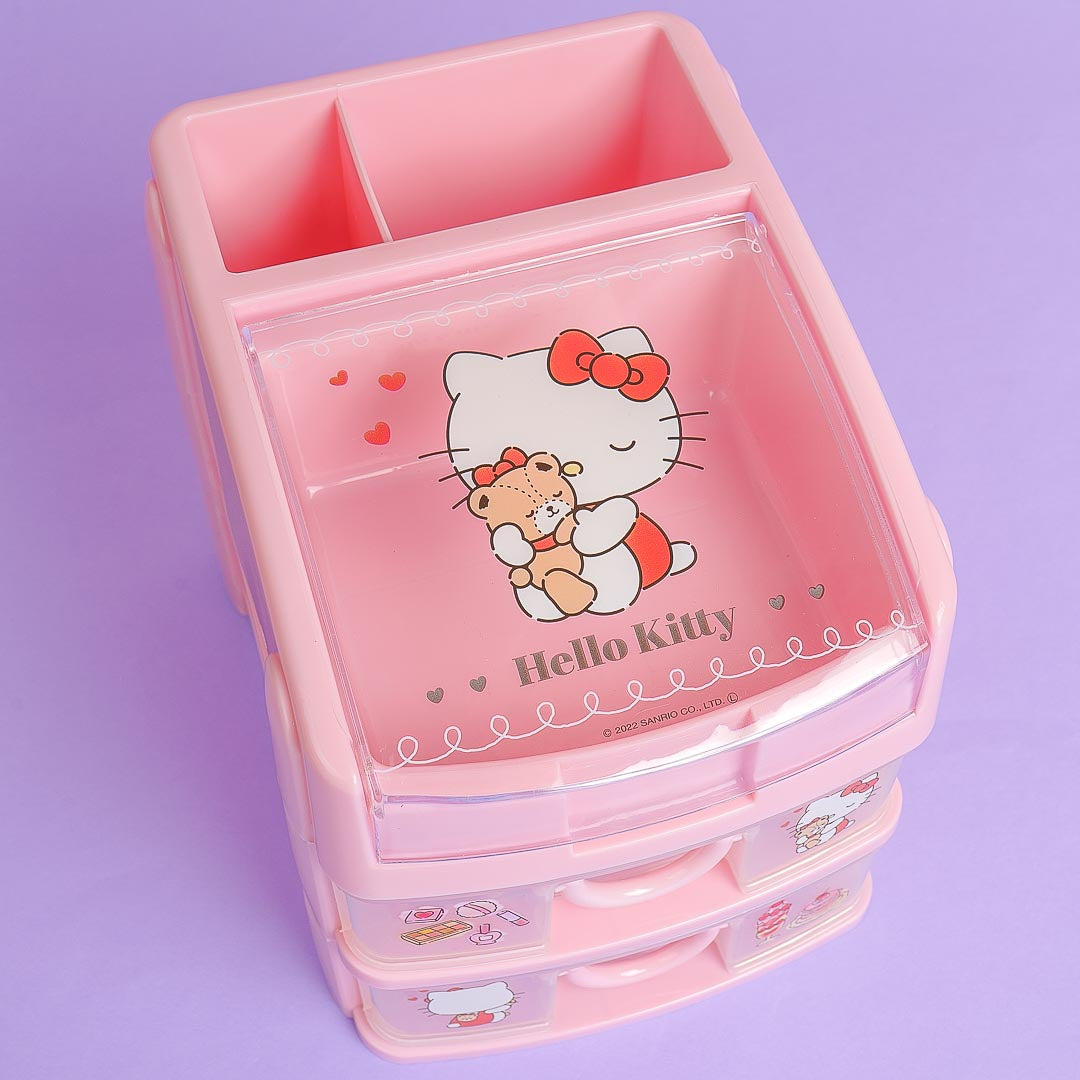 Hello Kitty Makeup & Dessert Multi-Storage Drawer Chest
