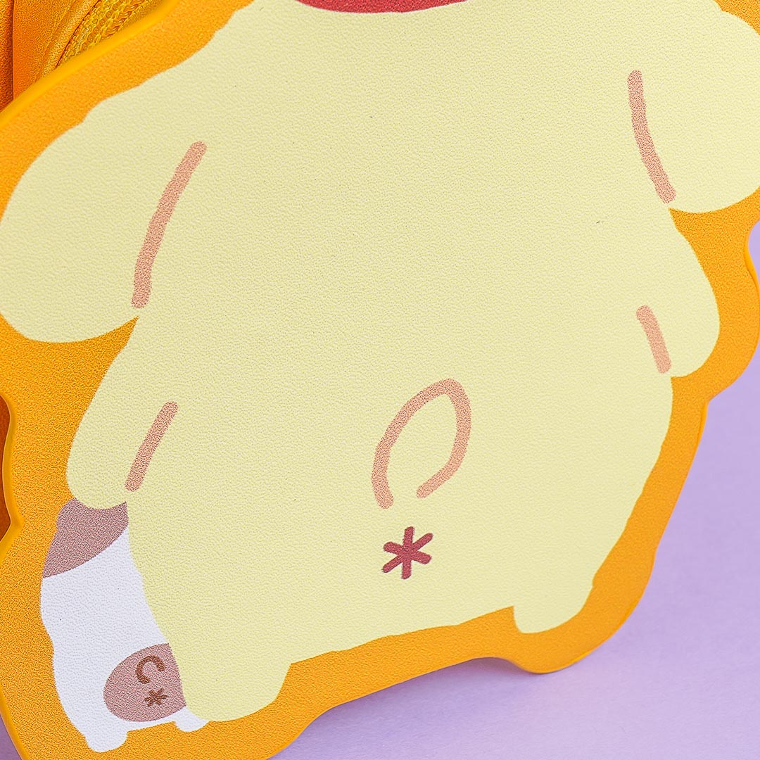 Pompompurin Standing Pouch Charm