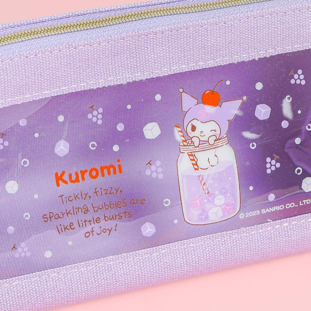 Kuromi Fruity Soda Canvas Pouch