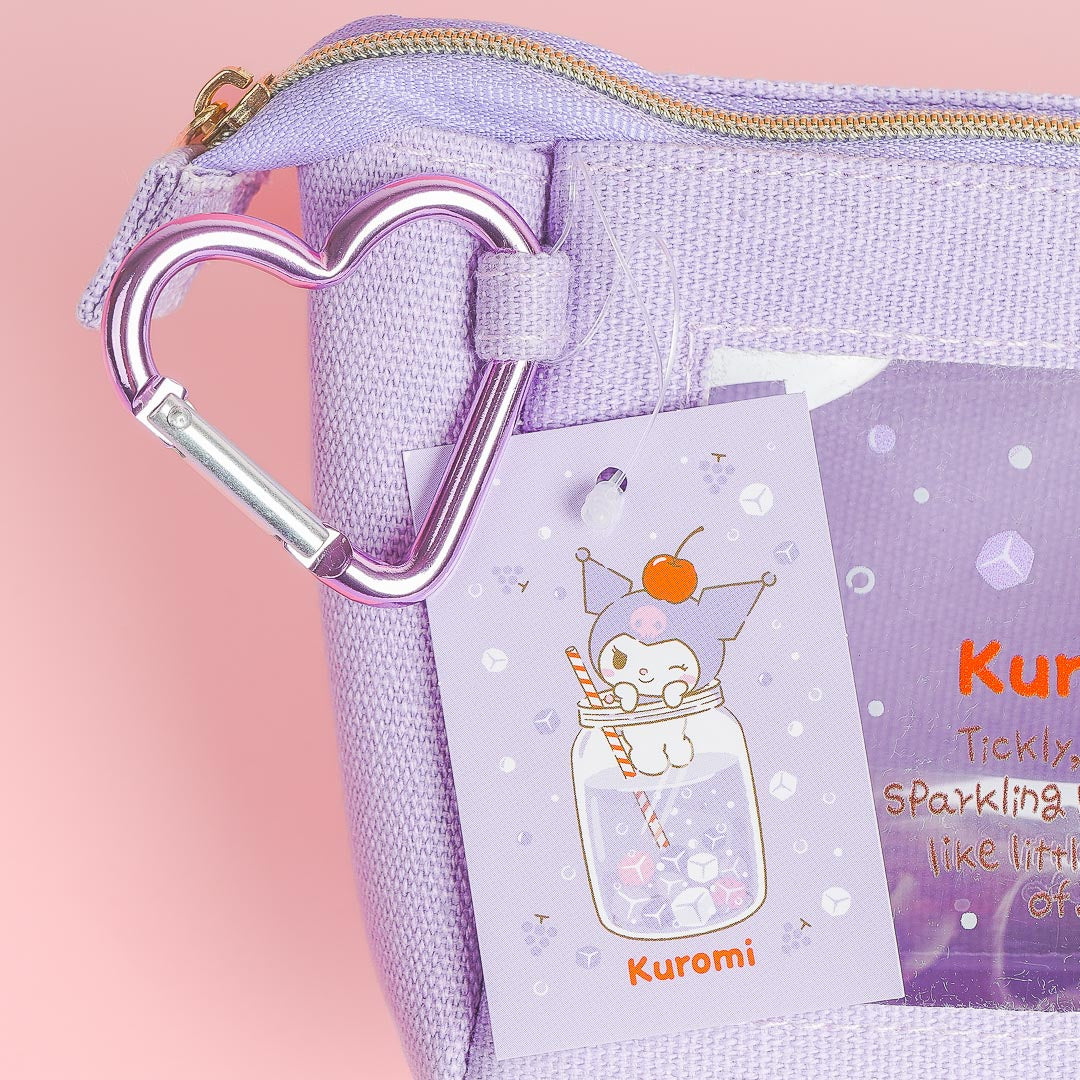 Kuromi Fruity Soda Canvas Pouch