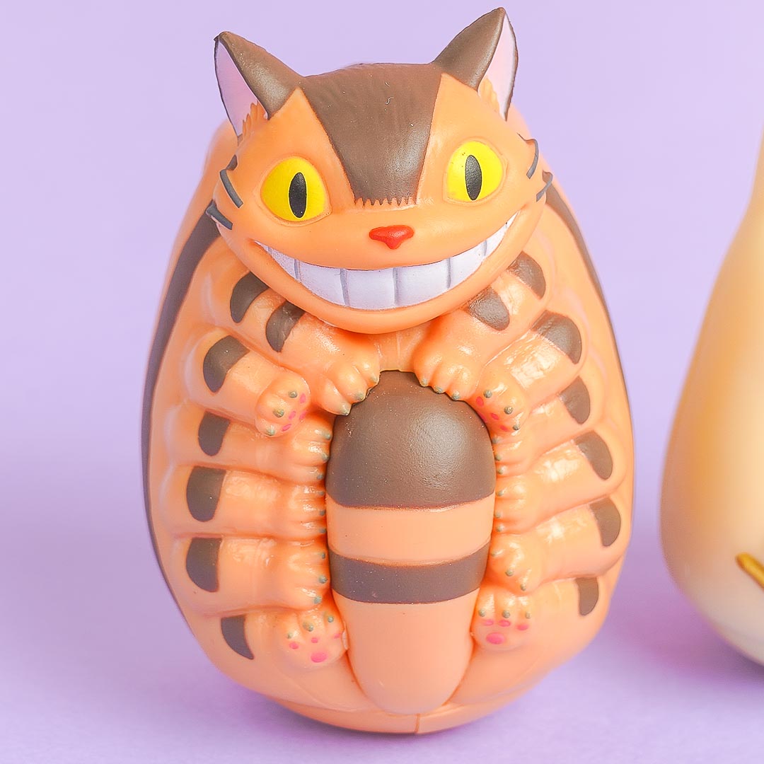 My Neighbor Totoro Roly Poly Doll Set - Chibi Totoro & Nekobus