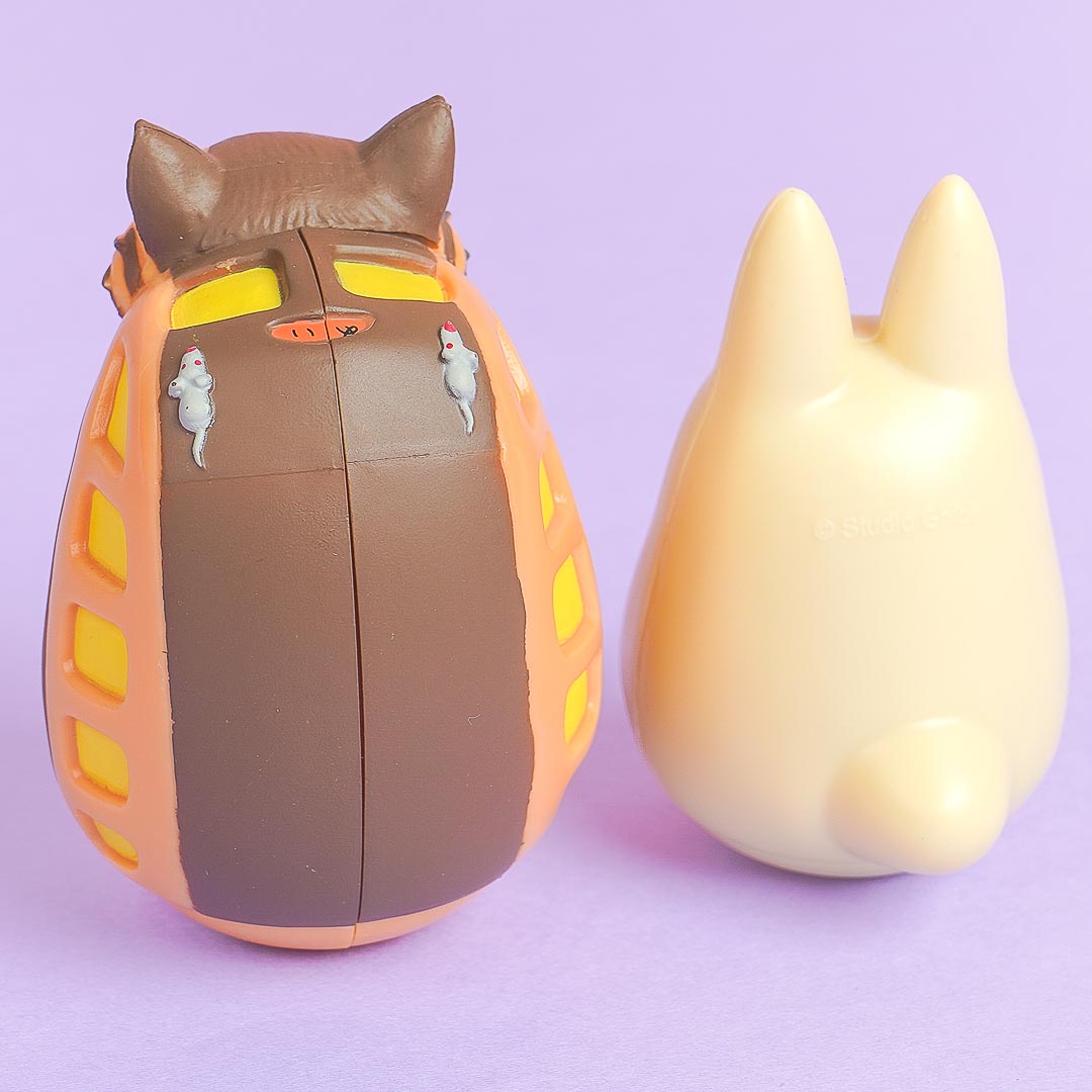 My Neighbor Totoro Roly Poly Doll Set - Chibi Totoro & Nekobus
