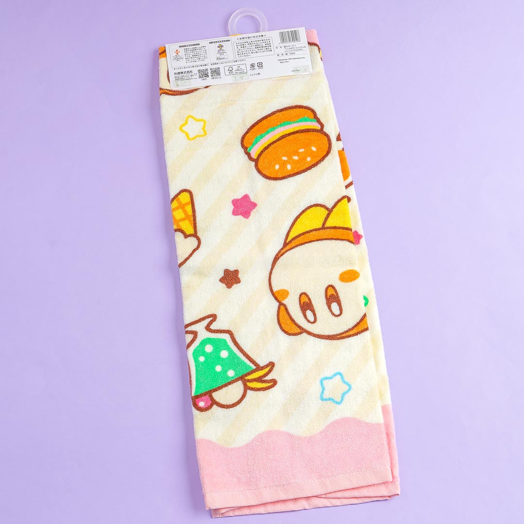 Kirby & Waddle Dee Dessert Mini Towel