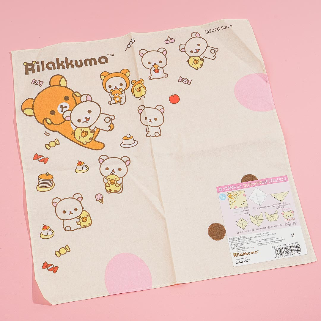 Korilakkuma Origami Handkerchief