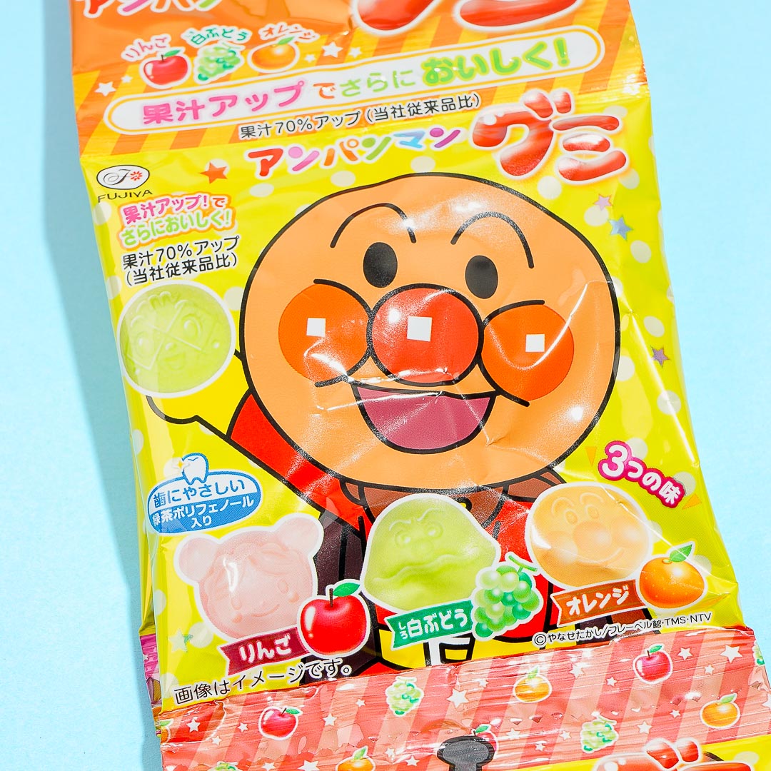 Anpanman 4 Gummy Candy Mini Pack - 4 pcs
