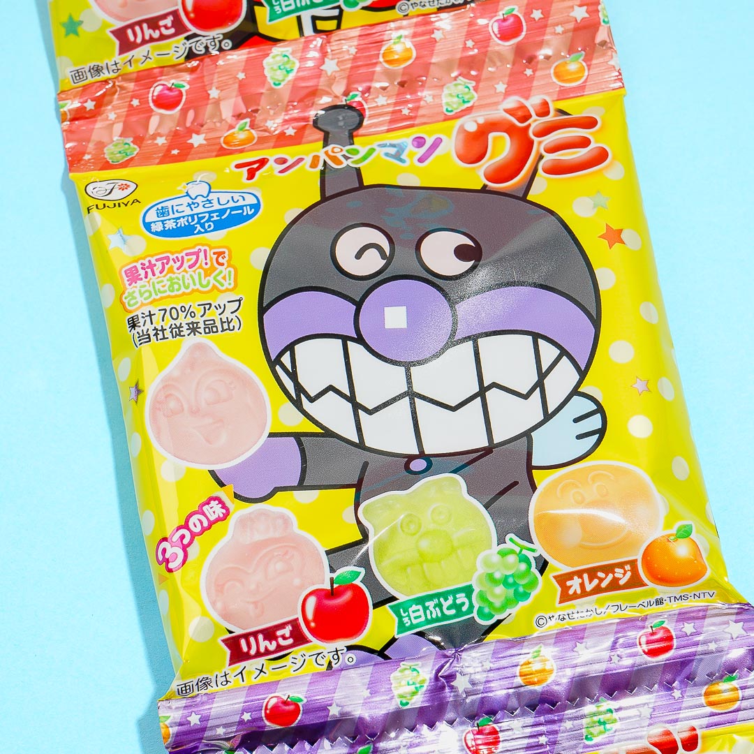 Anpanman 4 Gummy Candy Mini Pack - 4 pcs
