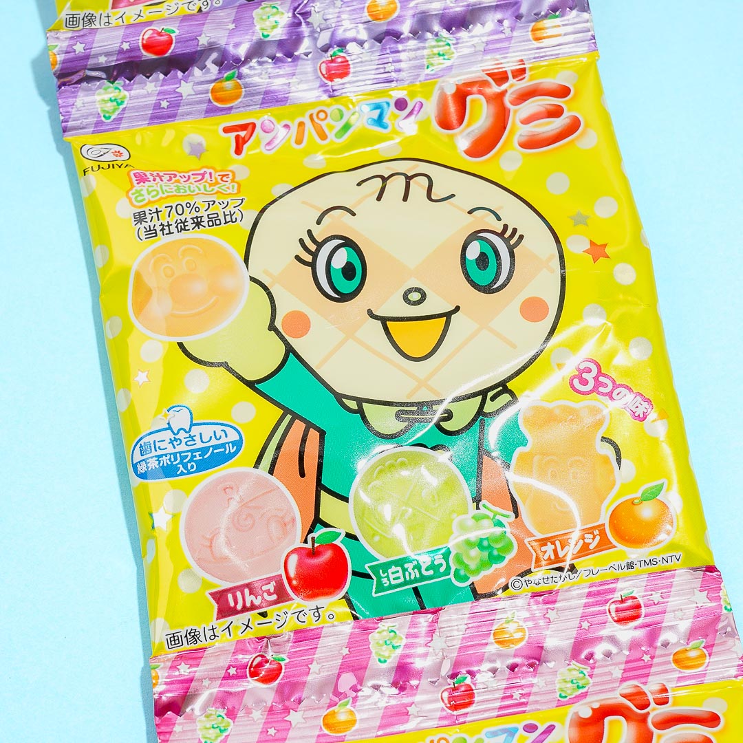 Anpanman 4 Gummy Candy Mini Pack - 4 pcs