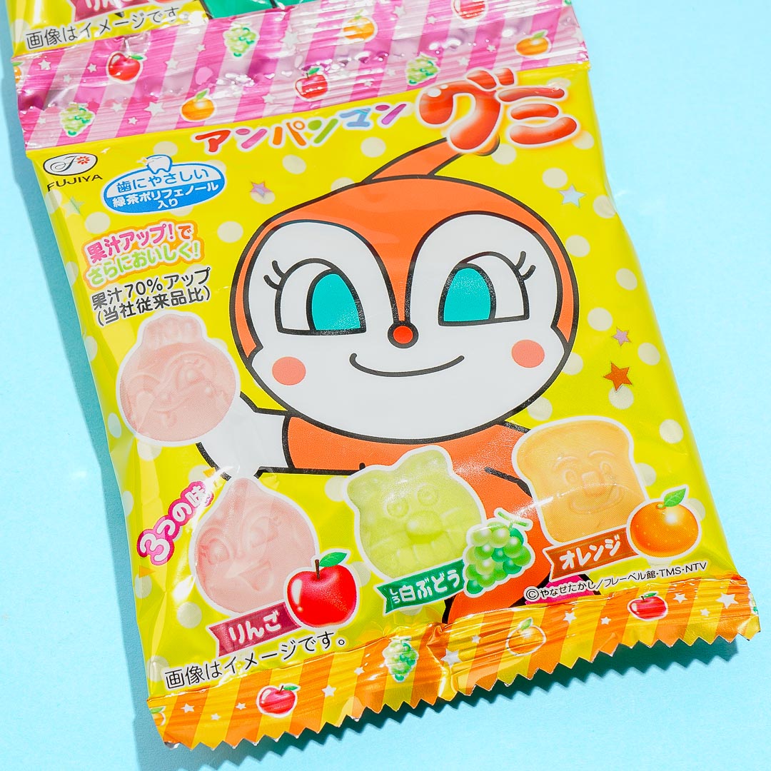 Anpanman 4 Gummy Candy Mini Pack - 4 pcs