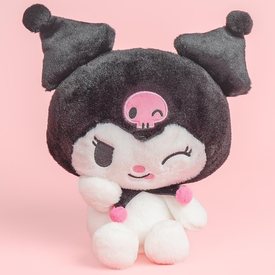 Kuromi Tee Hee Plushie - Medium