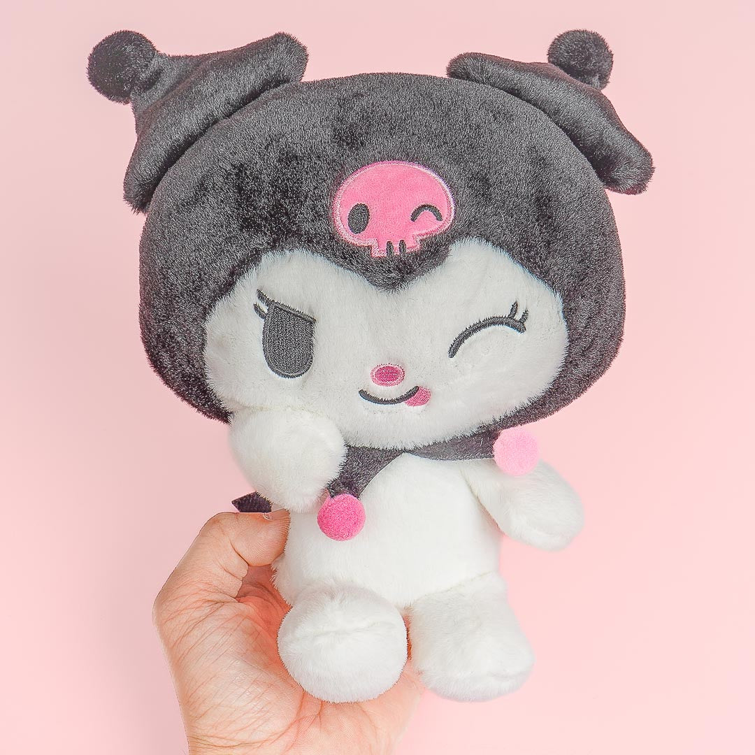 Kuromi Tee Hee Plushie - Medium