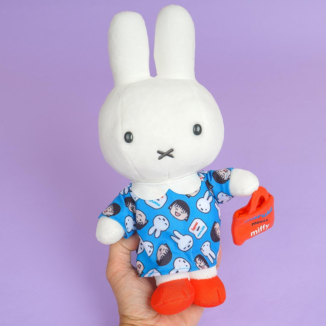 Miffy Meets Maruko Printed Dress Plushie - Medium
