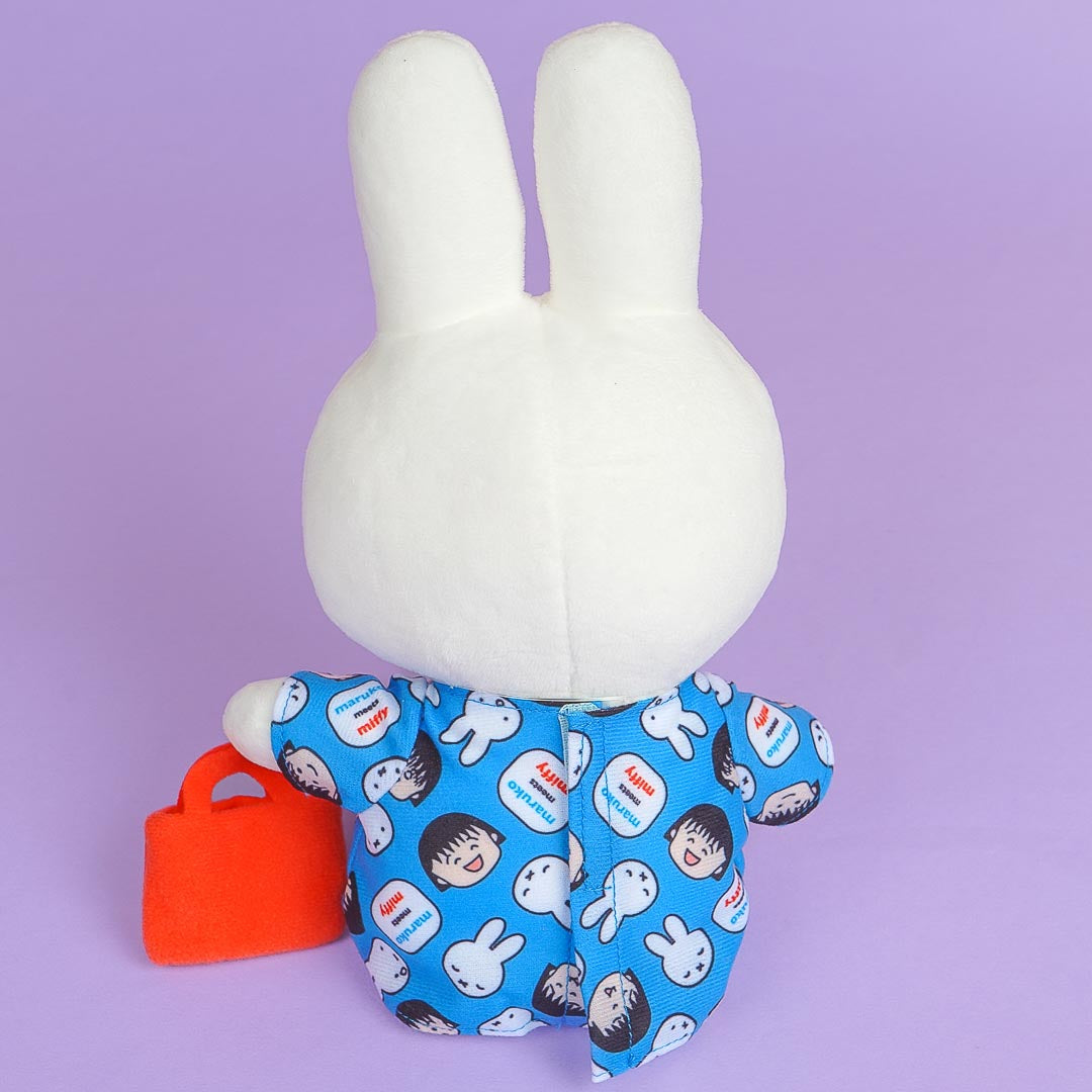 Miffy Meets Maruko Printed Dress Plushie - Medium