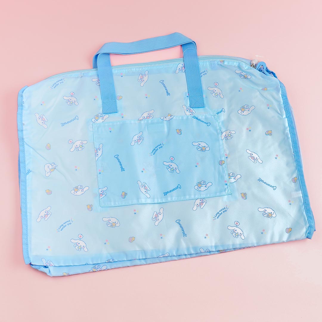 Kuromi Tiny Chum & Star Foldable Boston Bag