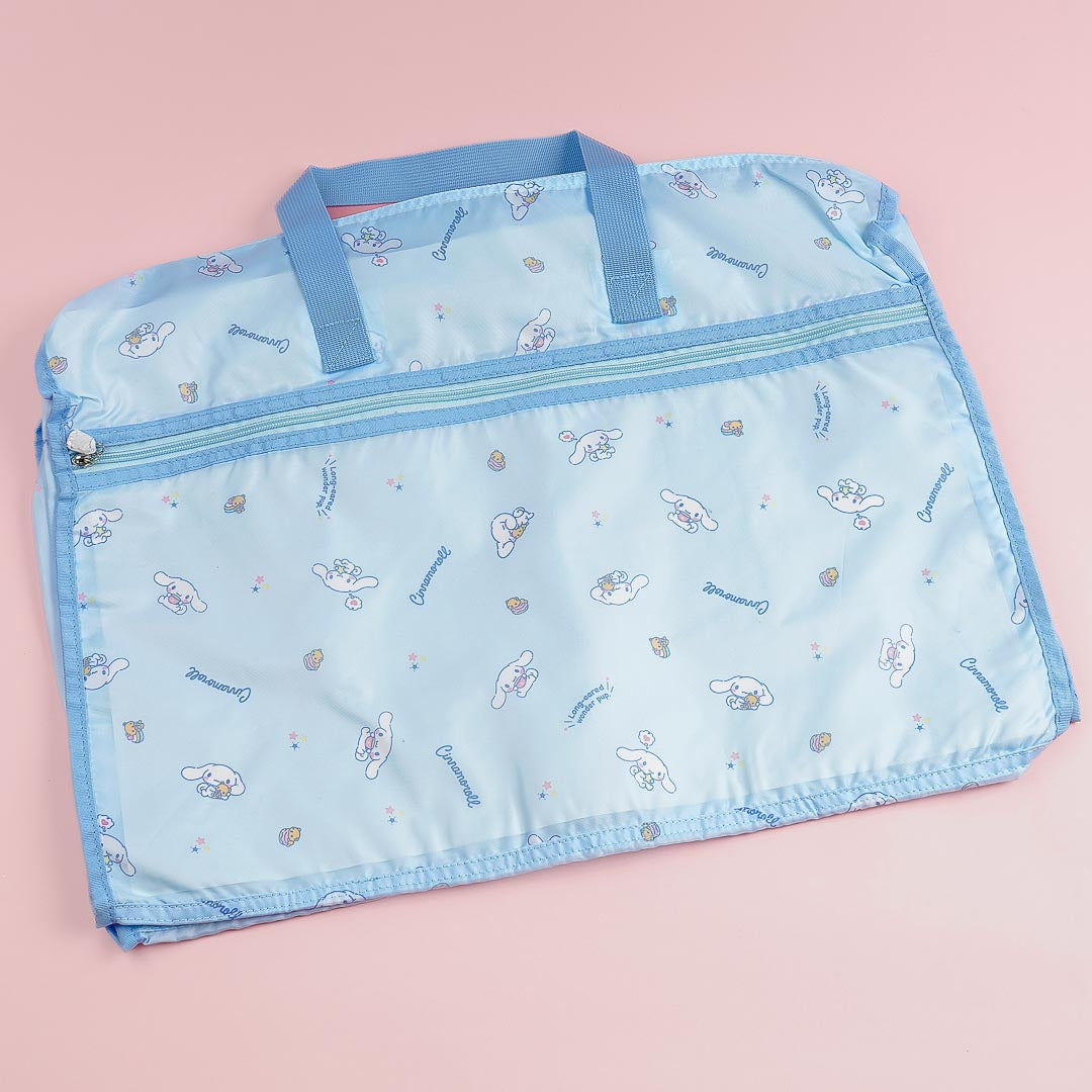 Kuromi Tiny Chum & Star Foldable Boston Bag