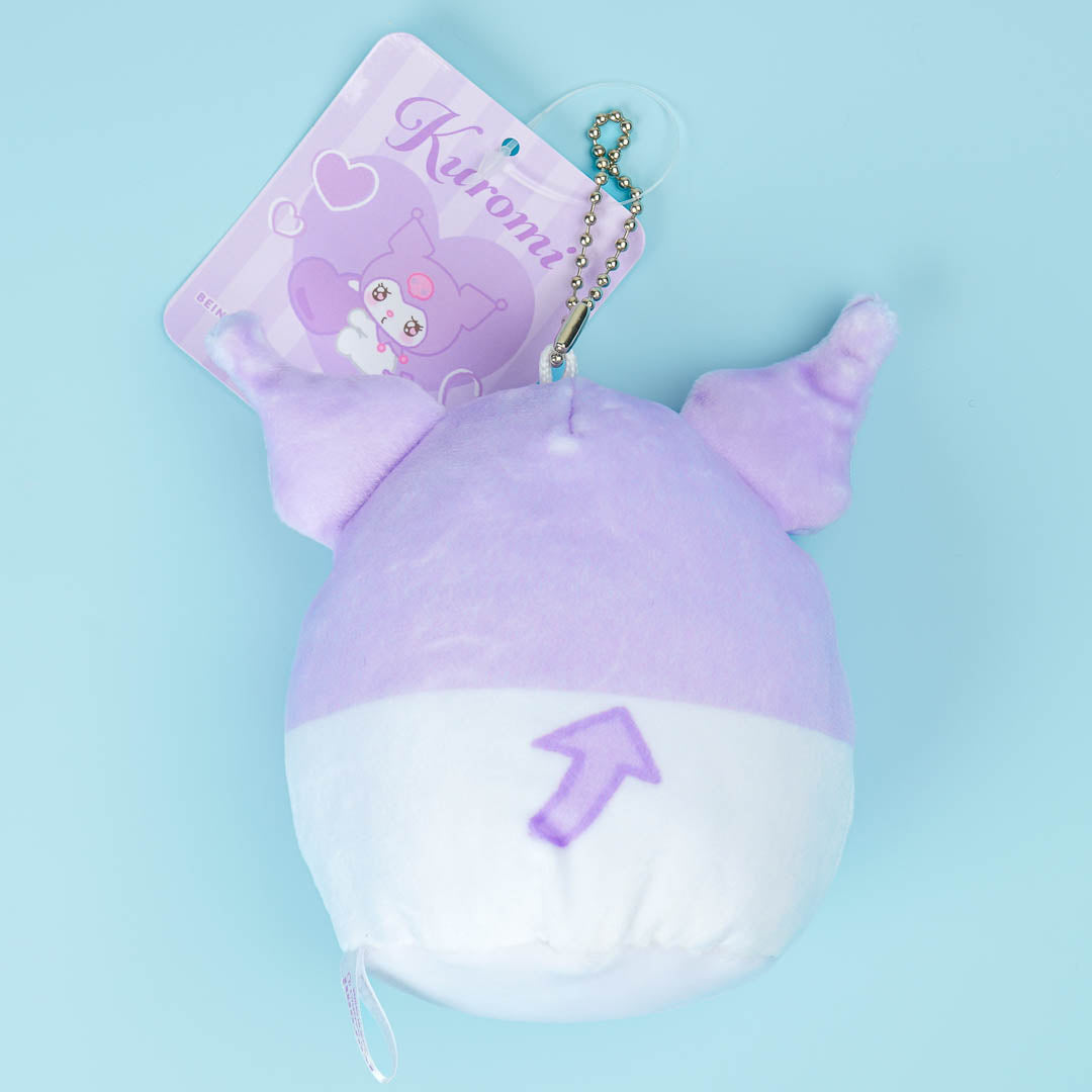 Kuromi Mochi Ball Plushie - Medium