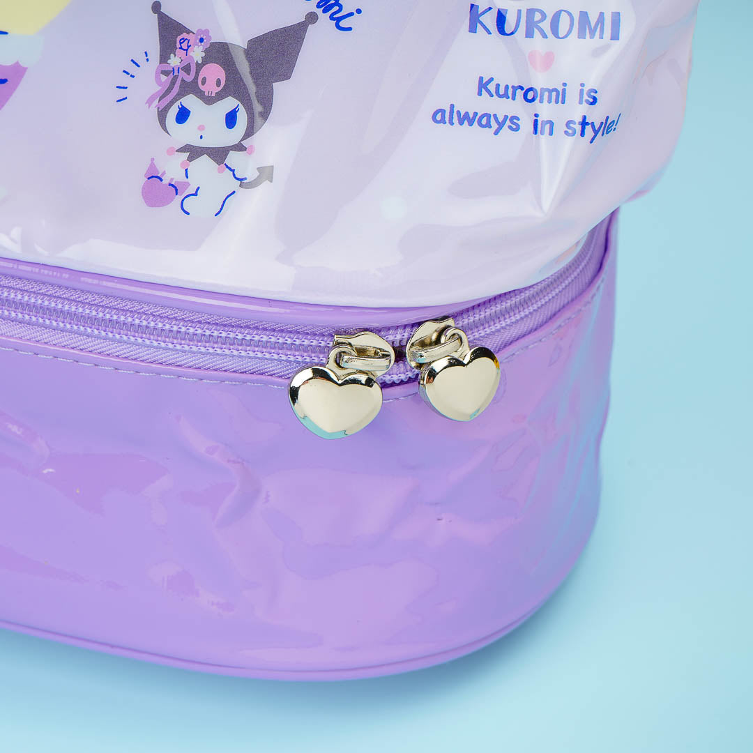 Kuromi Picnic Time Vinyl Summer Bag