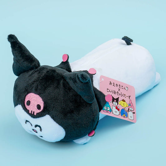 Kuromi x Oekaki-San Plush Pen Case