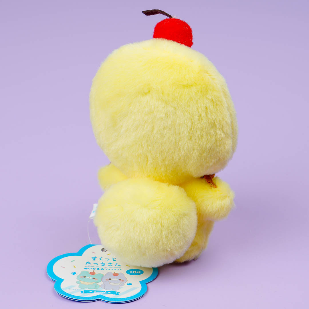 Sukutto Tacchi-san Cherry Head Plushie - Medium