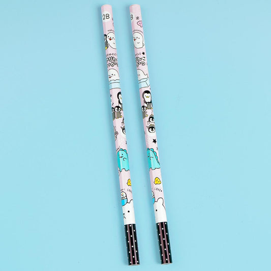 Ice Buddies 2B Pencil Set - Pink / 2 pcs