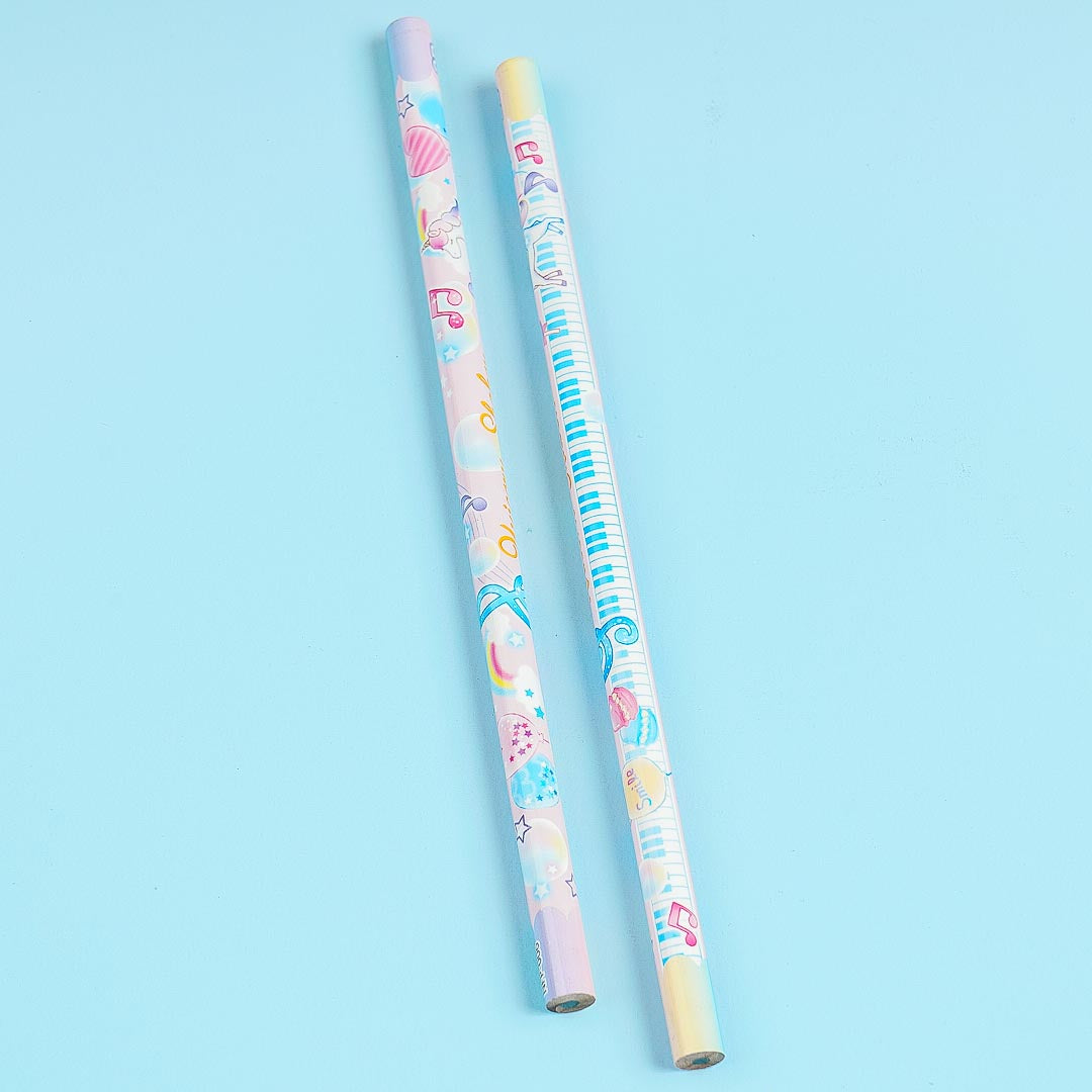 Musical Unicorn 2B Pencil Set - Purple